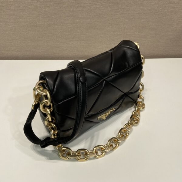 Prada System nappa patchwork shoulder bag