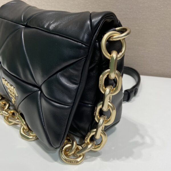 Prada System nappa patchwork shoulder bag