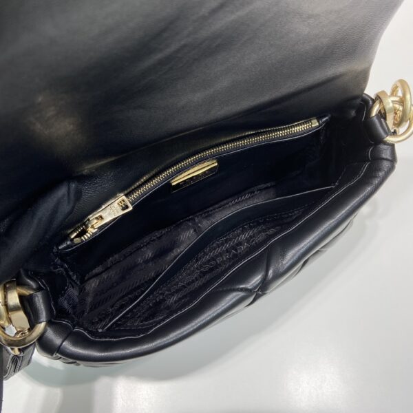 Prada System nappa patchwork shoulder bag