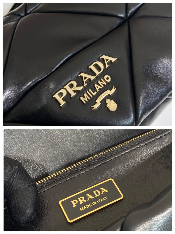 Prada System nappa patchwork shoulder bag