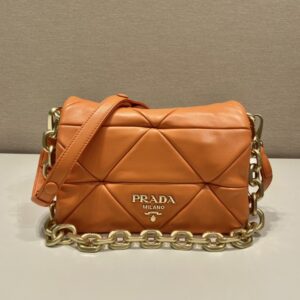 Prada System nappa patchwork shoulder bag