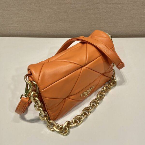 Prada System nappa patchwork shoulder bag