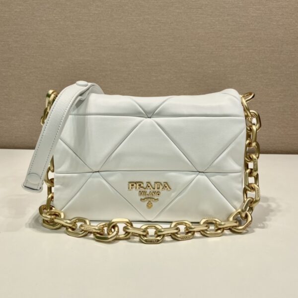 Prada System nappa patchwork shoulder bag