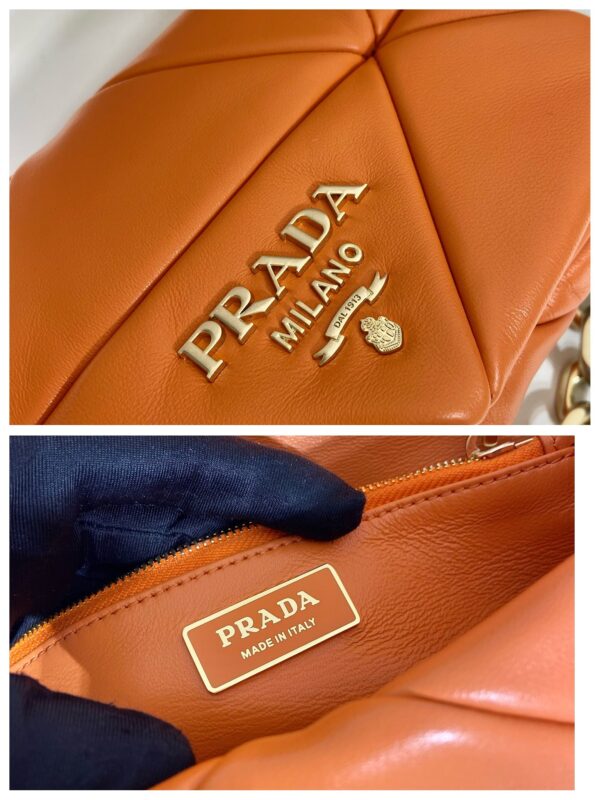 Prada System nappa patchwork shoulder bag