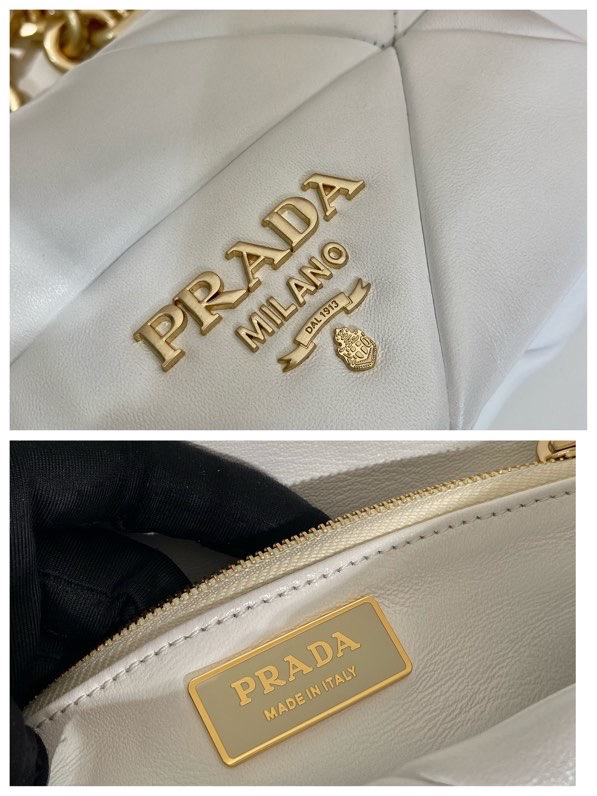 Prada System nappa patchwork shoulder bag
