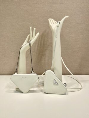 Prada Saffiano leather mini pouch