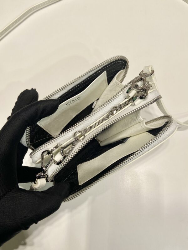 Prada Saffiano leather mini pouch