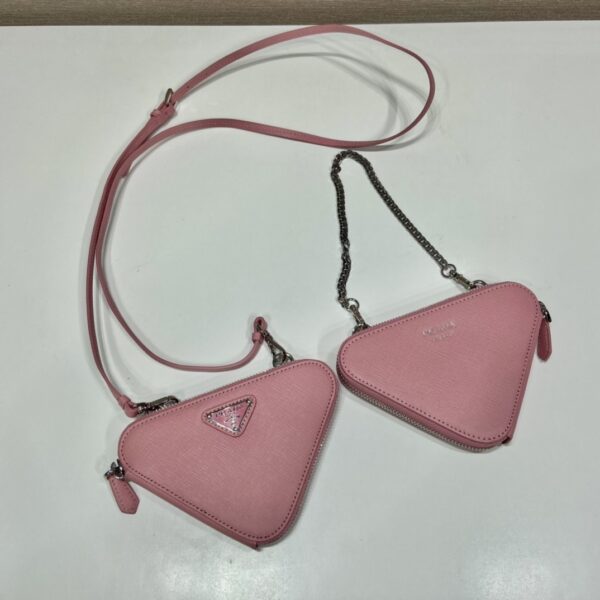 Prada Saffiano leather mini pouch