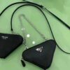 Prada Saffiano leather mini pouch