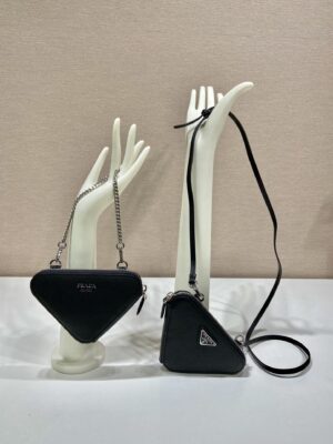 Prada Saffiano leather mini pouch