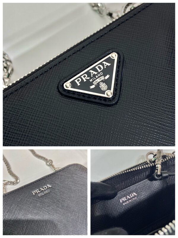Prada Saffiano leather mini pouch