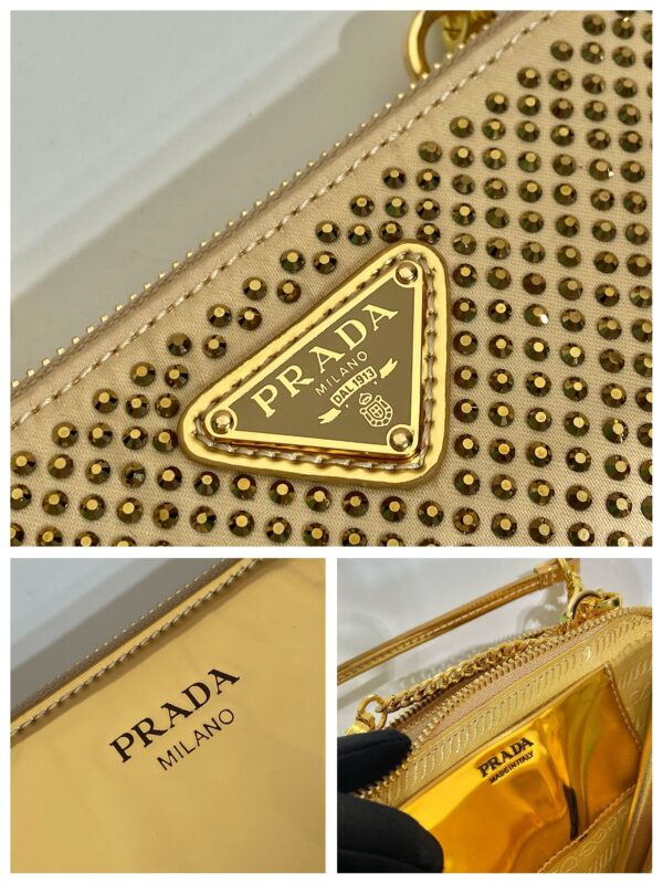 Prada Saffiano leather mini pouch