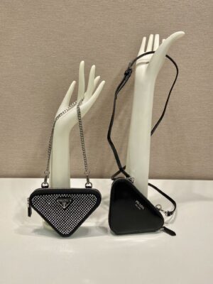 Prada Saffiano leather mini pouch