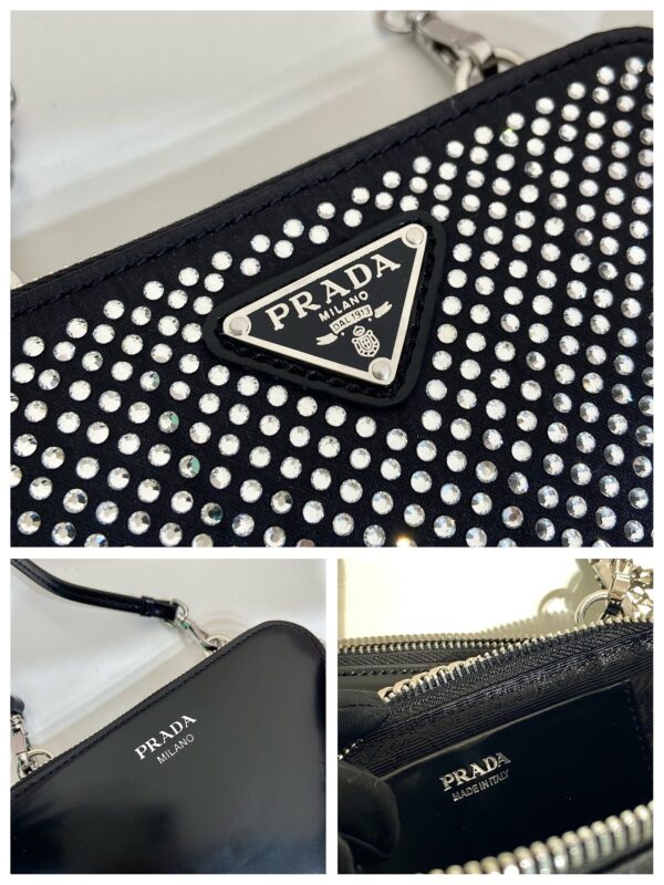 Prada Saffiano leather mini pouch