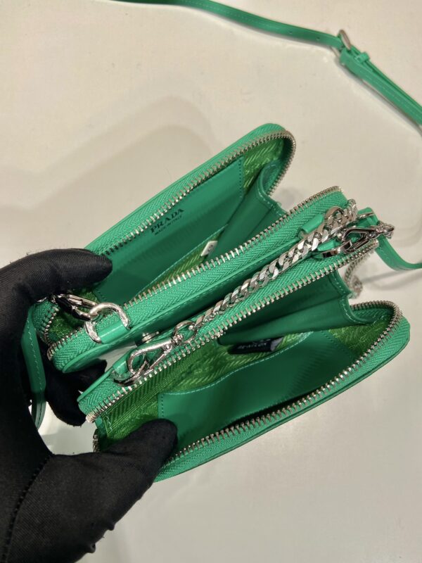 Prada Saffiano leather mini pouch