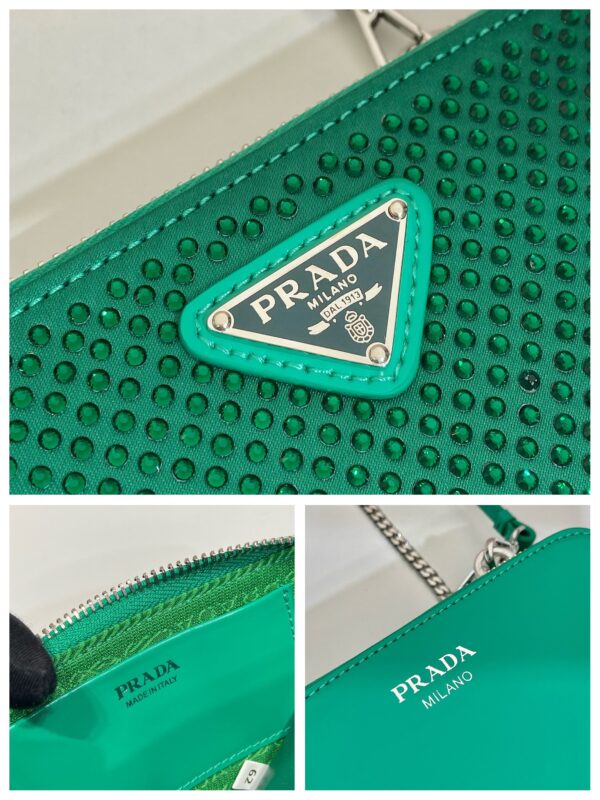 Prada Saffiano leather mini pouch
