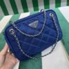 Prada Re-Edtion Nylon Quilted Black Triangle Logo