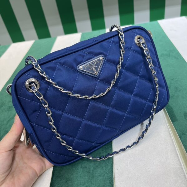 Prada Re-Edtion Nylon Quilted Black Triangle Logo