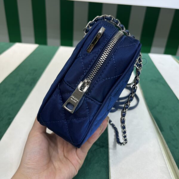 Prada Re-Edtion Nylon Quilted Black Triangle Logo