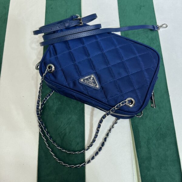 Prada Re-Edtion Nylon Quilted Black Triangle Logo
