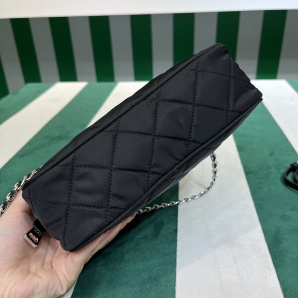 Prada Re-Edtion Nylon Quilted Black Triangle Logo