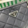 Prada Re-Edtion Nylon Quilted Black Triangle Logo
