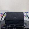 Prada Black Re-nylon Large Padded Shoulder Bag