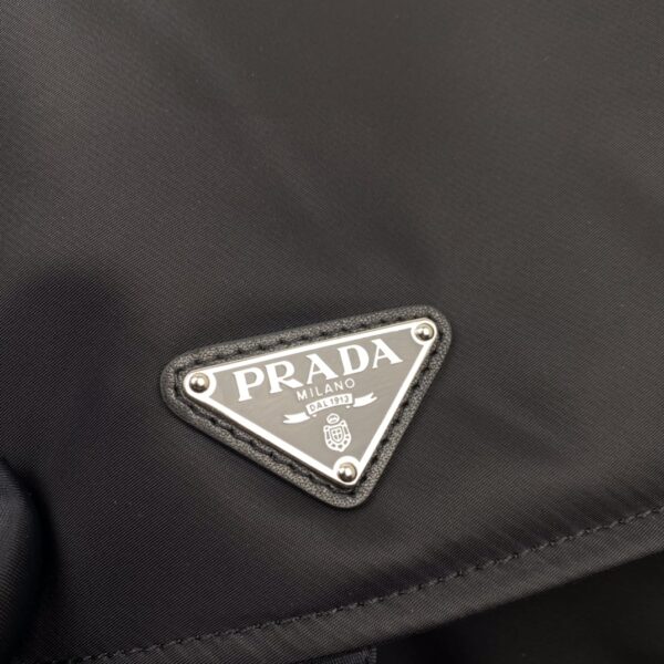 Prada Black Re-nylon Large Padded Shoulder Bag