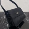 Prada Black Small Padded Re-nylon Shoulder Bag