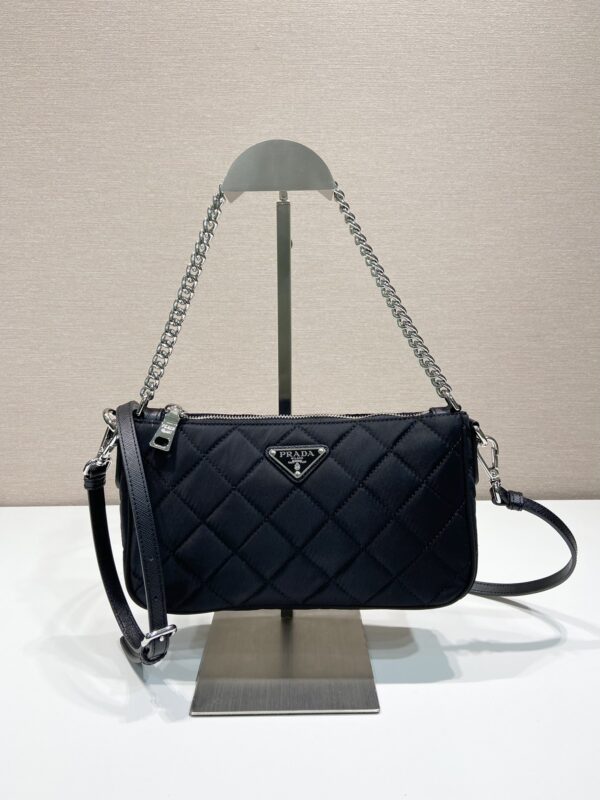 Prada Quilted Tessuto Nylon Black