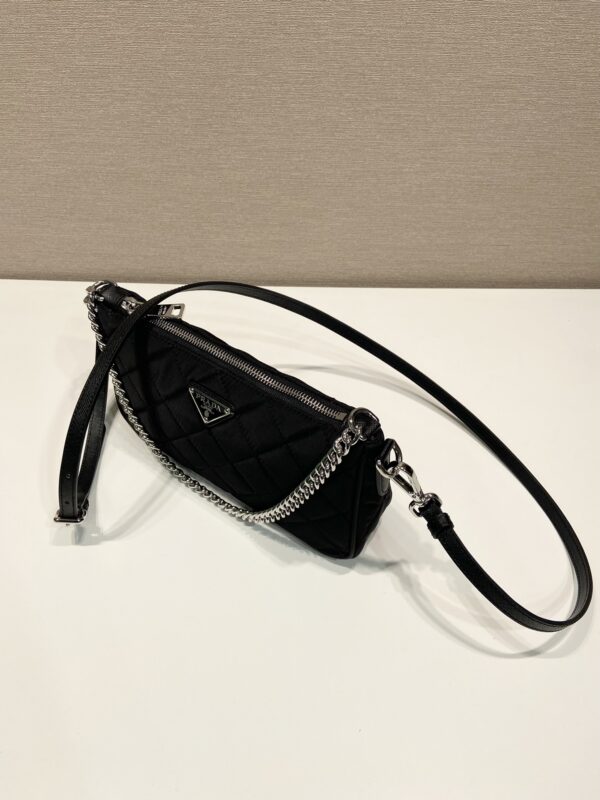 Prada Quilted Tessuto Nylon Black