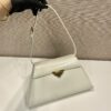 Prada brushed leather handbag