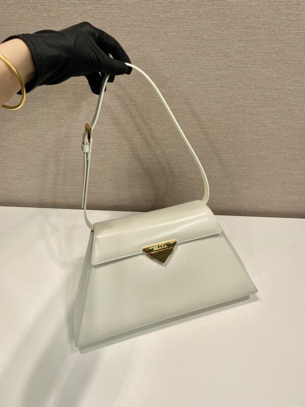Prada brushed leather handbag