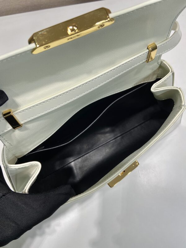 Prada brushed leather handbag