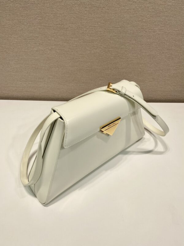 Prada brushed leather handbag