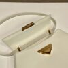 Prada brushed leather handbag