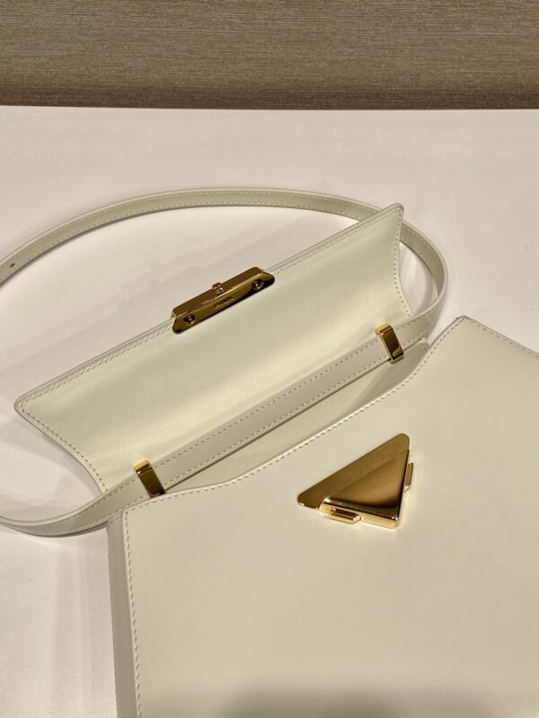 Prada brushed leather handbag