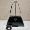 Prada brushed leather handbag