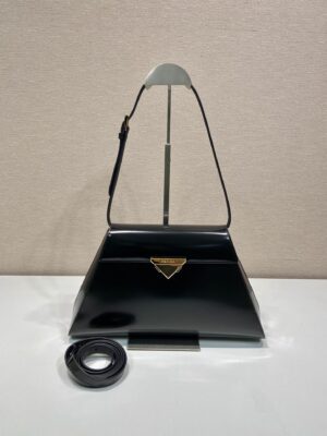 Prada brushed leather handbag
