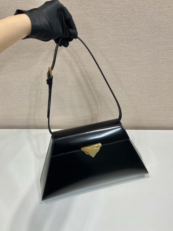 Prada brushed leather handbag