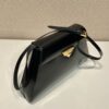 Prada brushed leather handbag