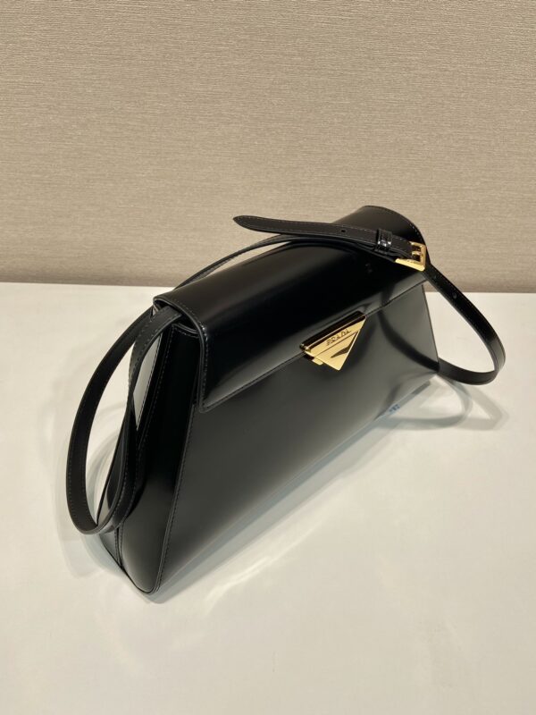 Prada brushed leather handbag