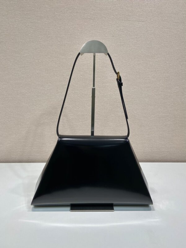 Prada brushed leather handbag