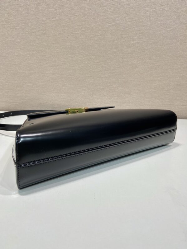 Prada brushed leather handbag