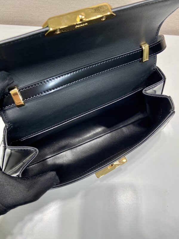 Prada brushed leather handbag