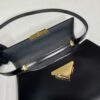 Prada brushed leather handbag