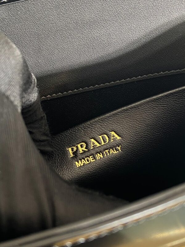 Prada brushed leather handbag
