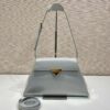 Prada brushed leather handbag