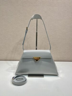 Prada brushed leather handbag