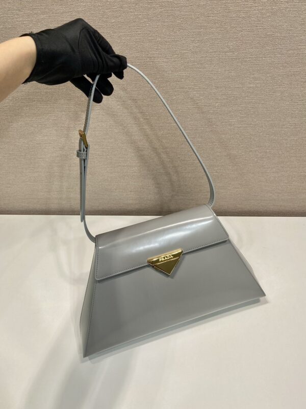 Prada brushed leather handbag